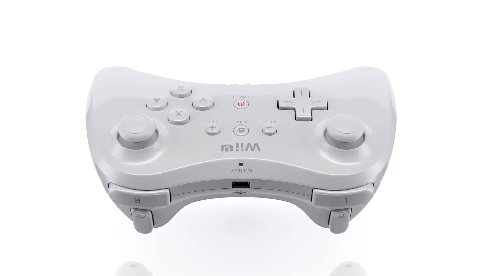 Wii U Pro Controller - White - Image 3