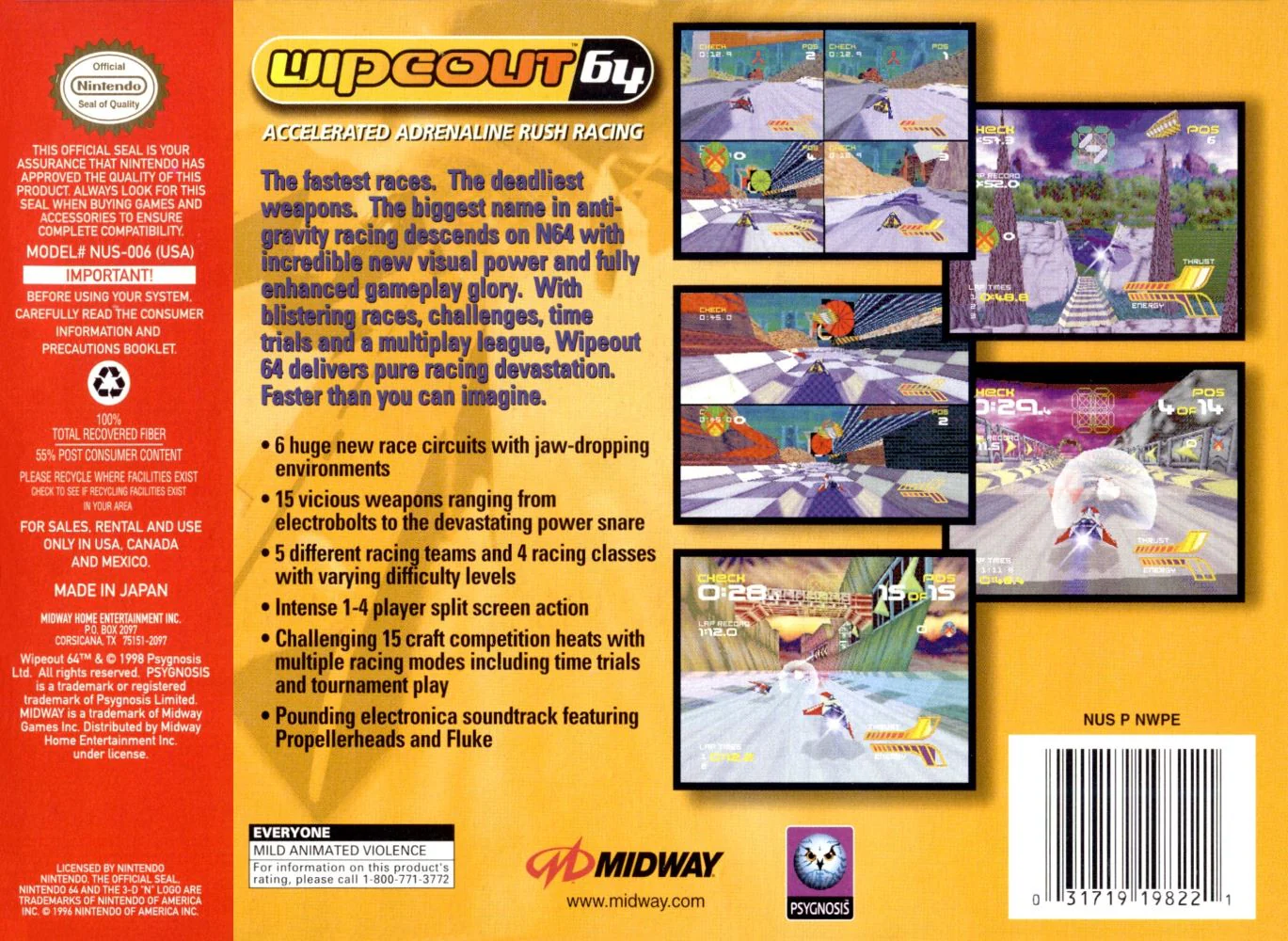 Wipeout - Nintendo 64 - Image 2
