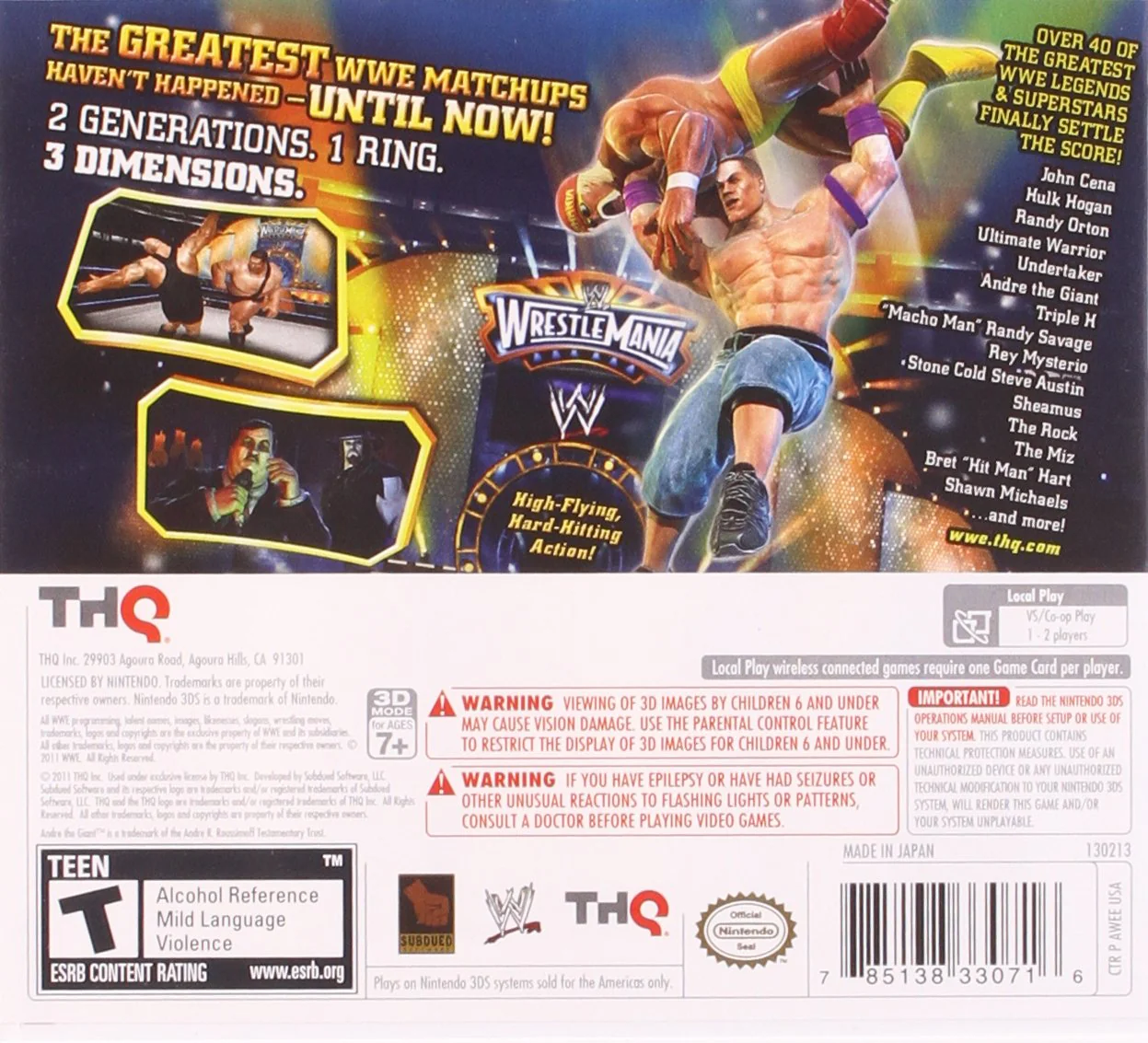 WWE All Stars 3DS - Image 2