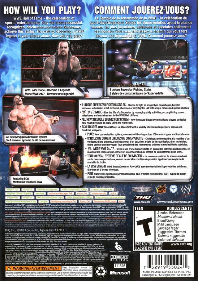 WWE SmackDown vs Raw 2008 - Image 2
