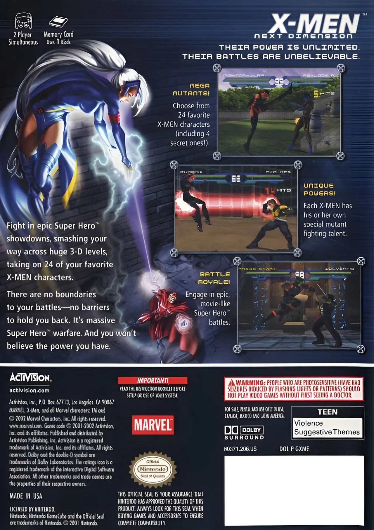 X-men Next Dimension - Image 2
