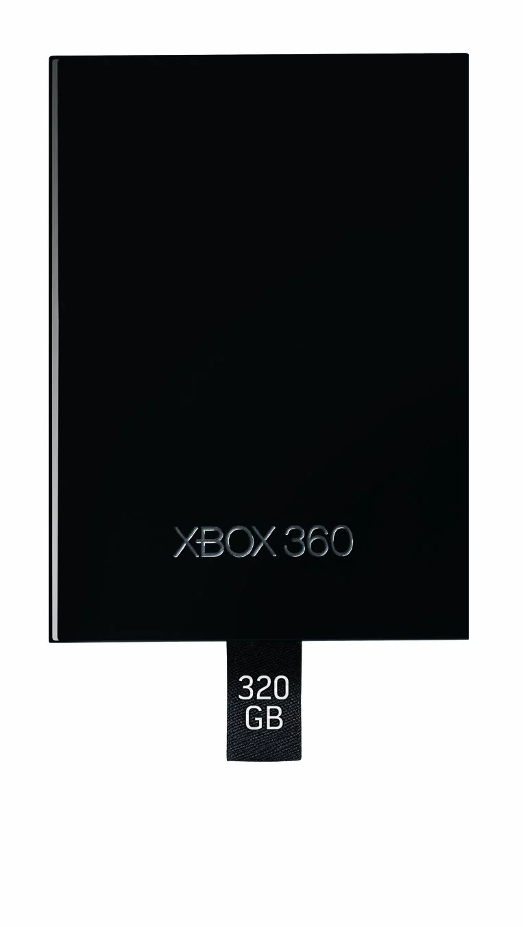 Xbox 360 Slim 320GB Hard Drive - Black