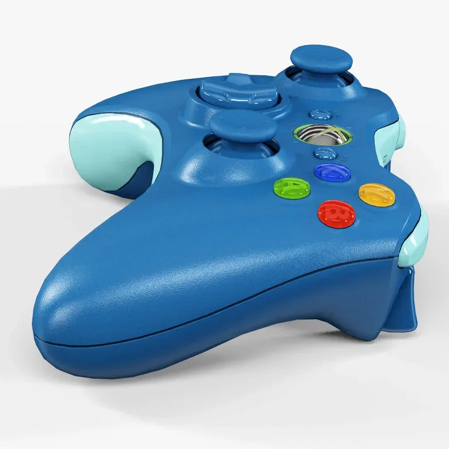 Xbox 360 Wireless Controller - Blue/Teal Limited Edition - Image 2