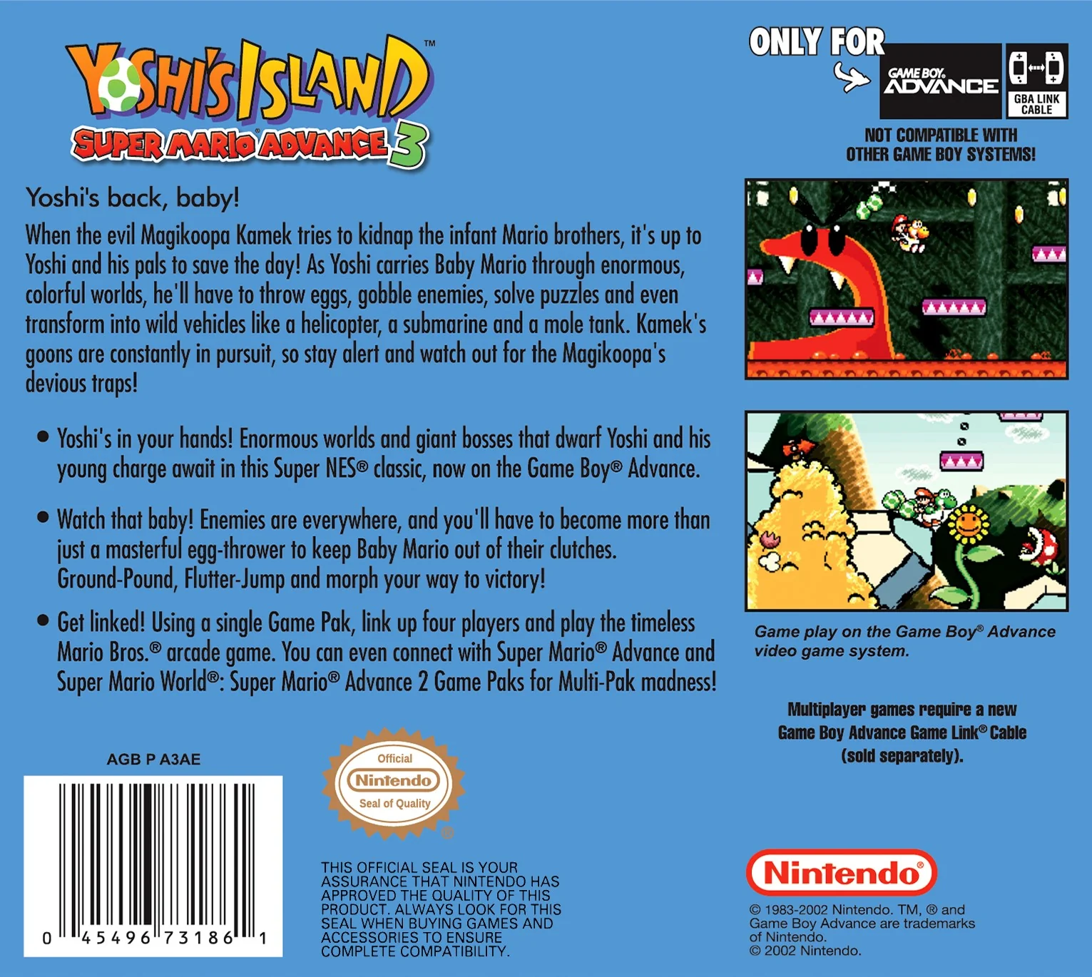 Yoshi's Island: Super Mario Advance 3 - Image 2