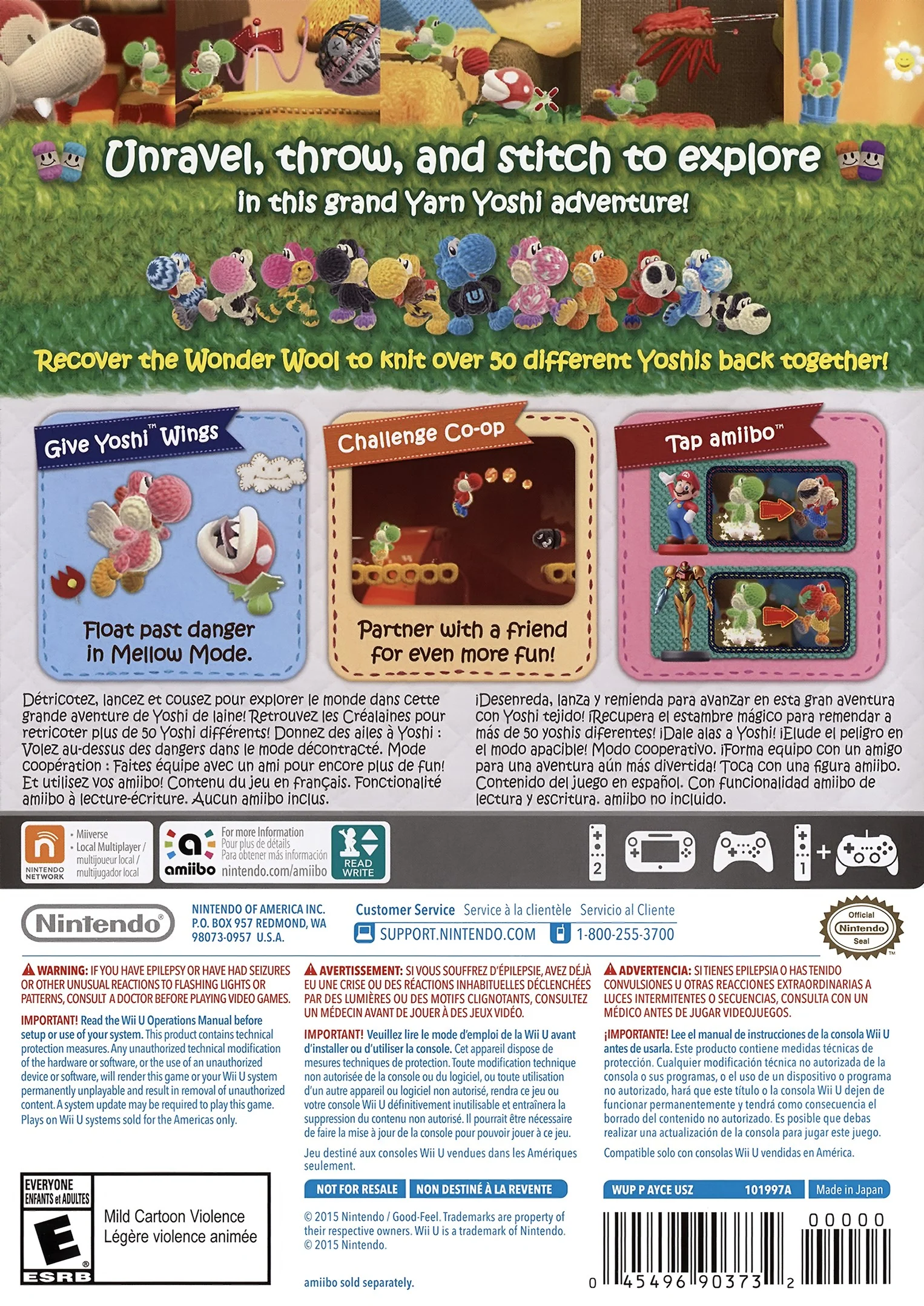 Yoshi's Woolly World - Image 2