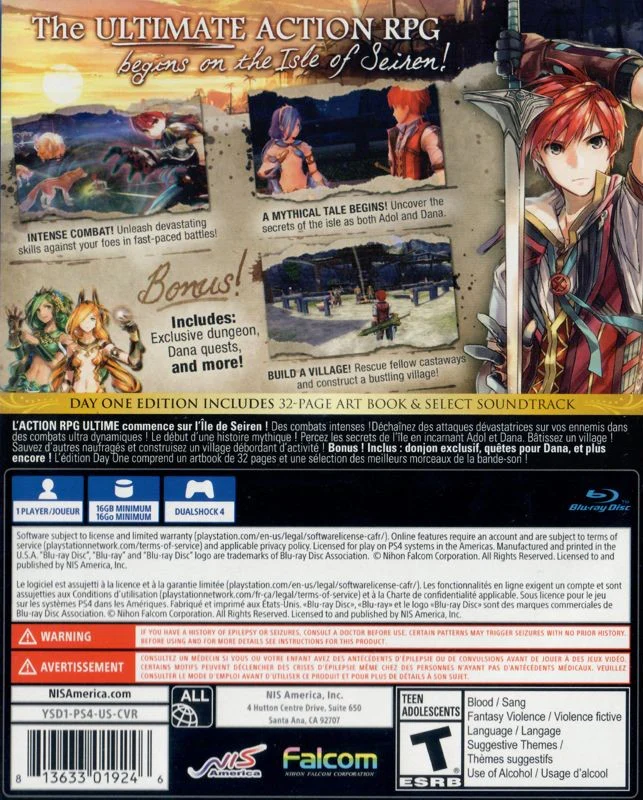 Ys VIII: Lacrimosa of DANA - Image 2