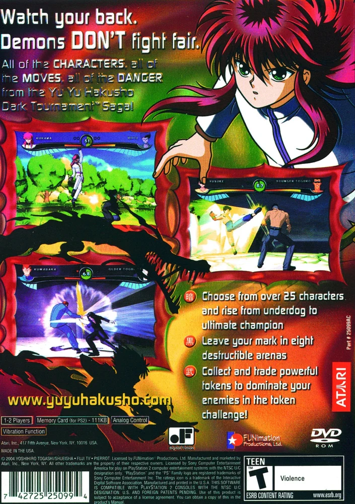 Yu Yu Hakusho Dark Tournament - Image 2