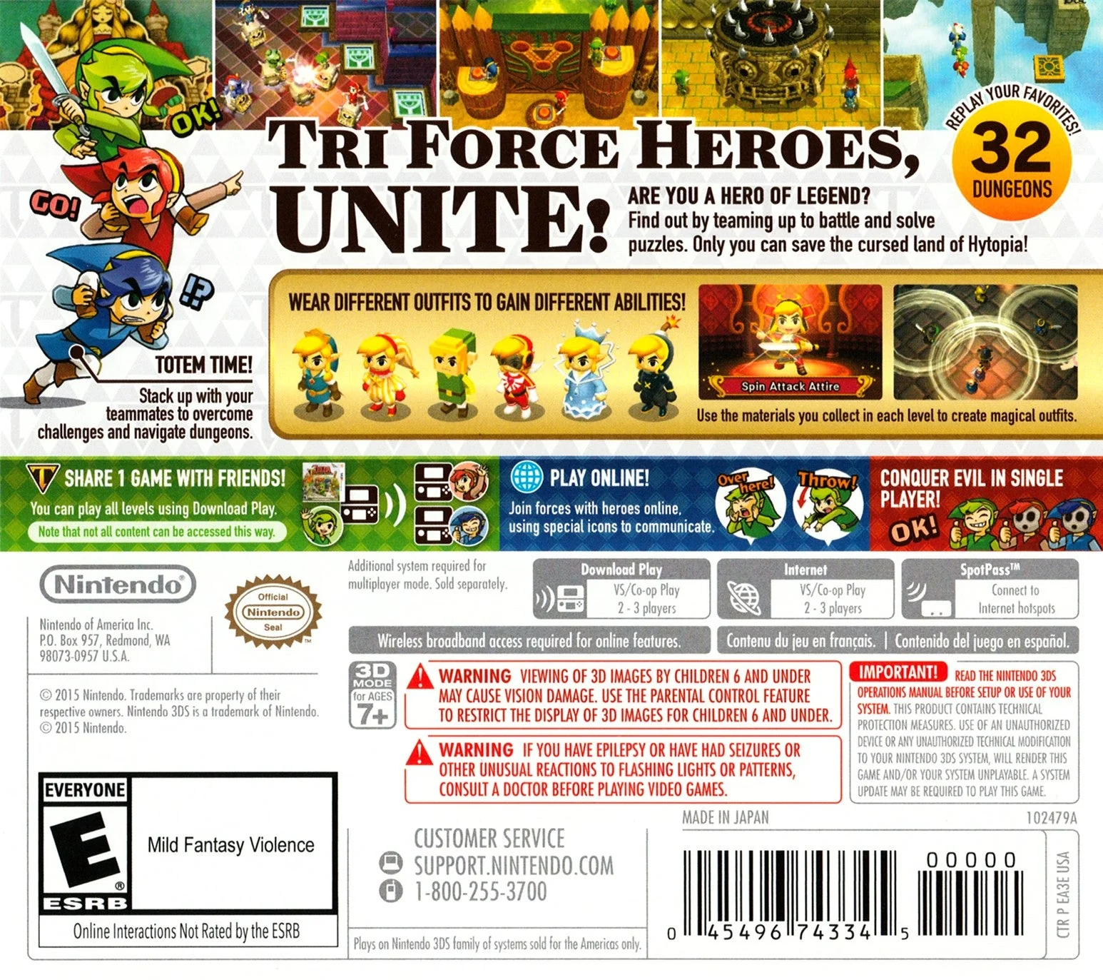 The Legend of Zelda: TriForce Heroes - Image 2