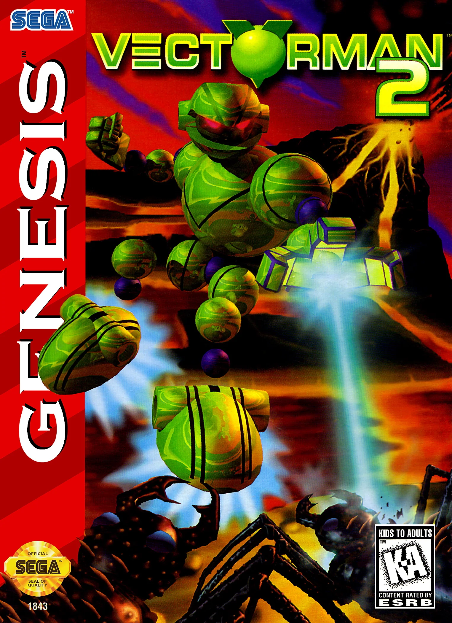 Vectorman 2 - Sega Genesis