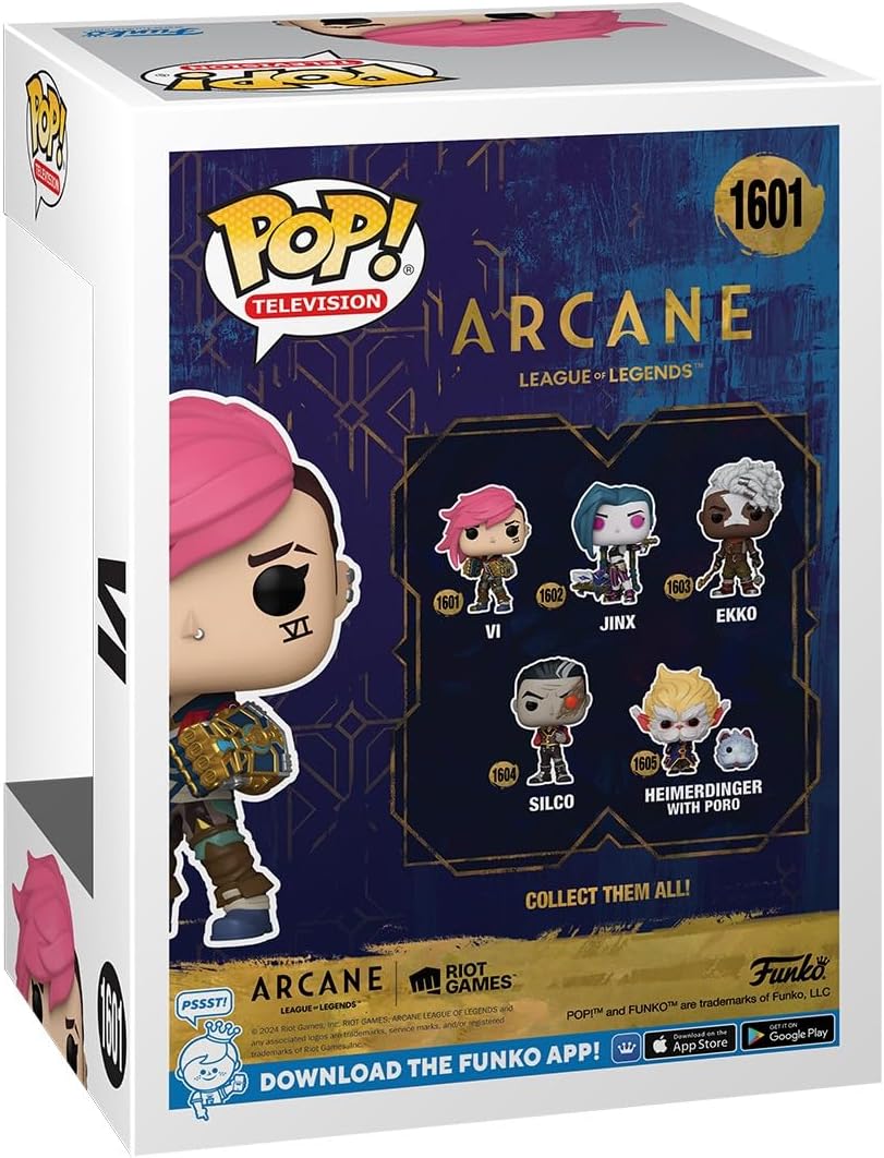 Funko Pop! Arcane: League of Legends Vi Vinyl Figure - Image 2