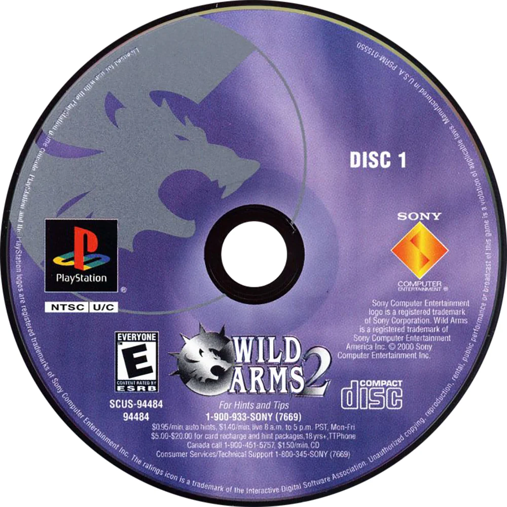 Wild Arms 2 [2 Discs] - PlayStation - Image 3