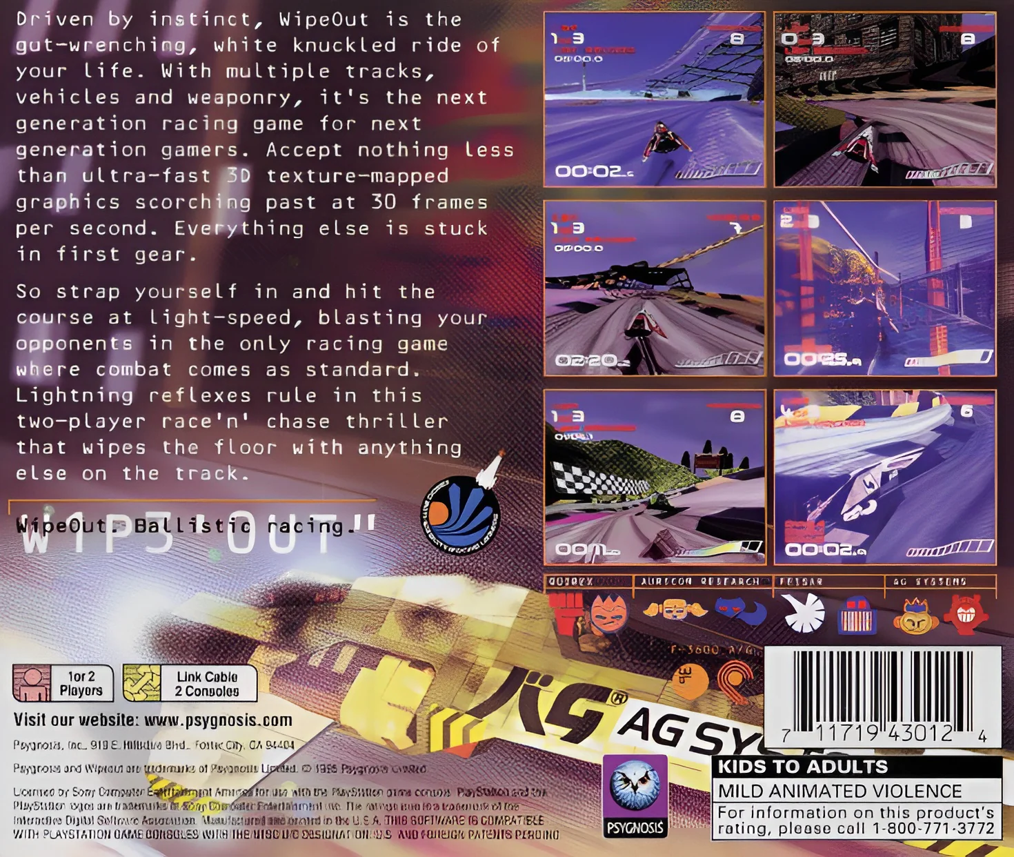 Wipeout - PlayStation - Image 2