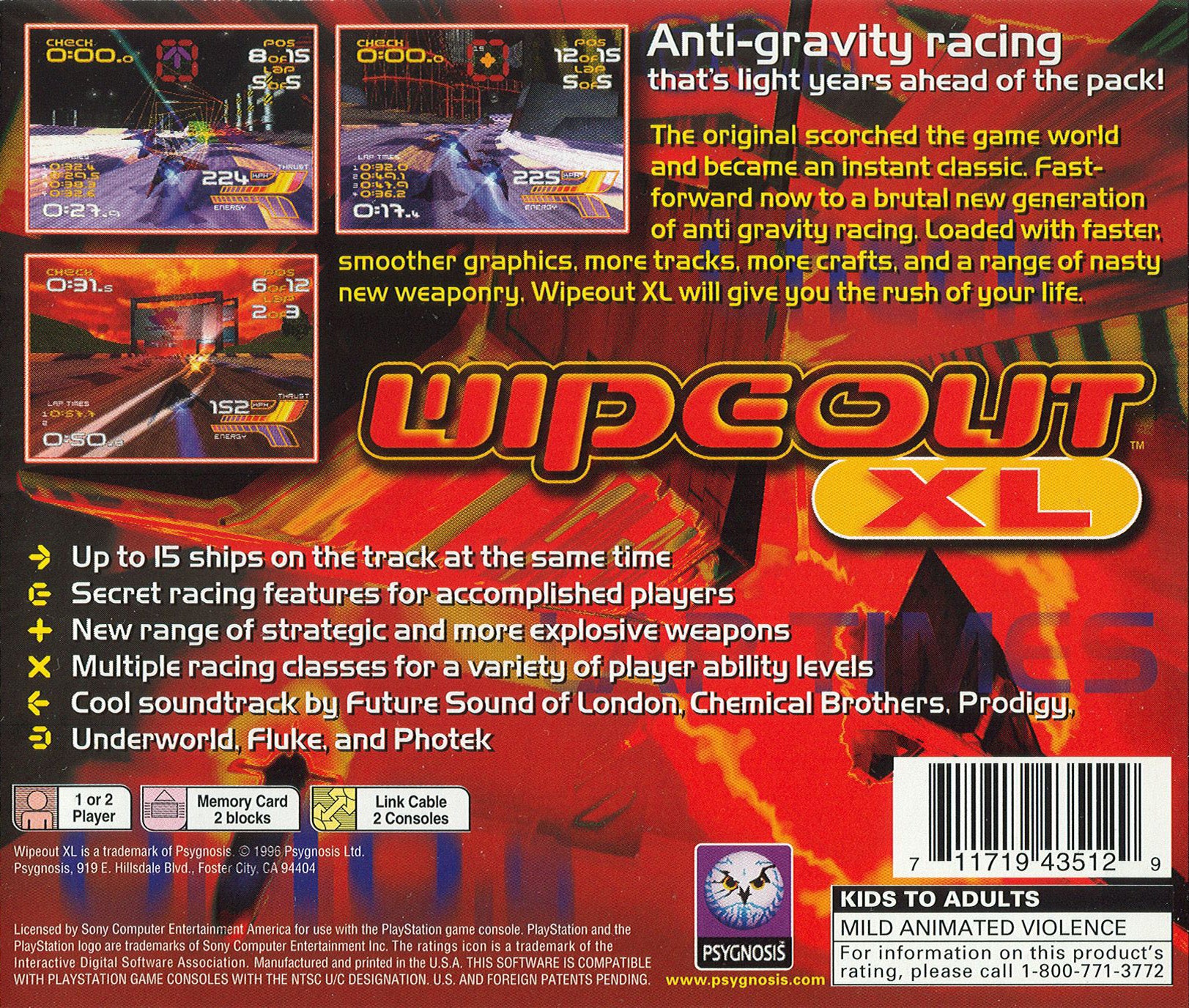 Wipeout XL - PlayStation - Image 2