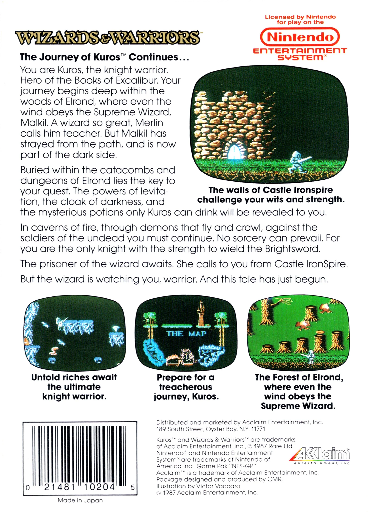 Wizards and Warriors - NES - Image 2