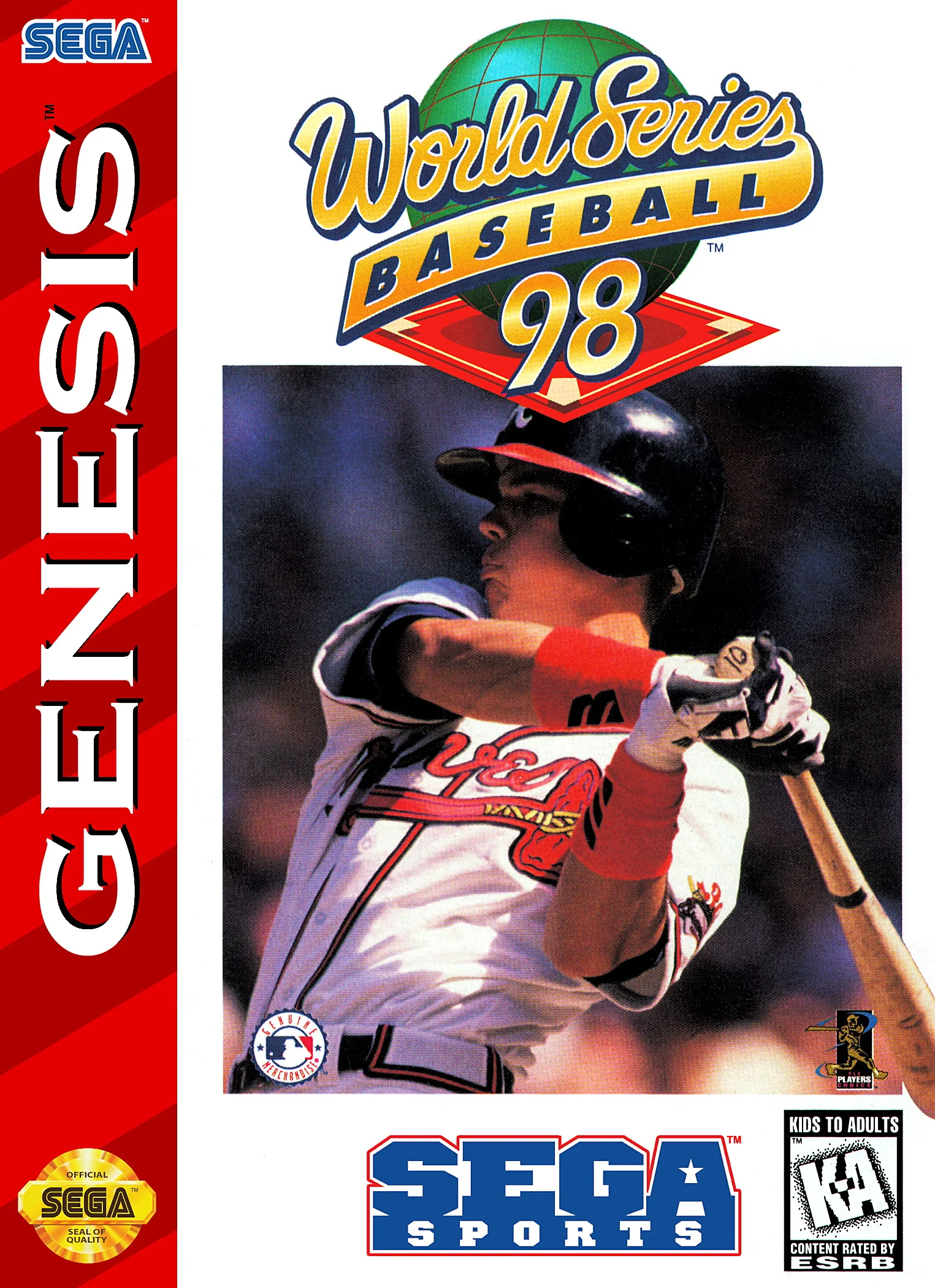 World Series Baseball 98 - Sega Genesis