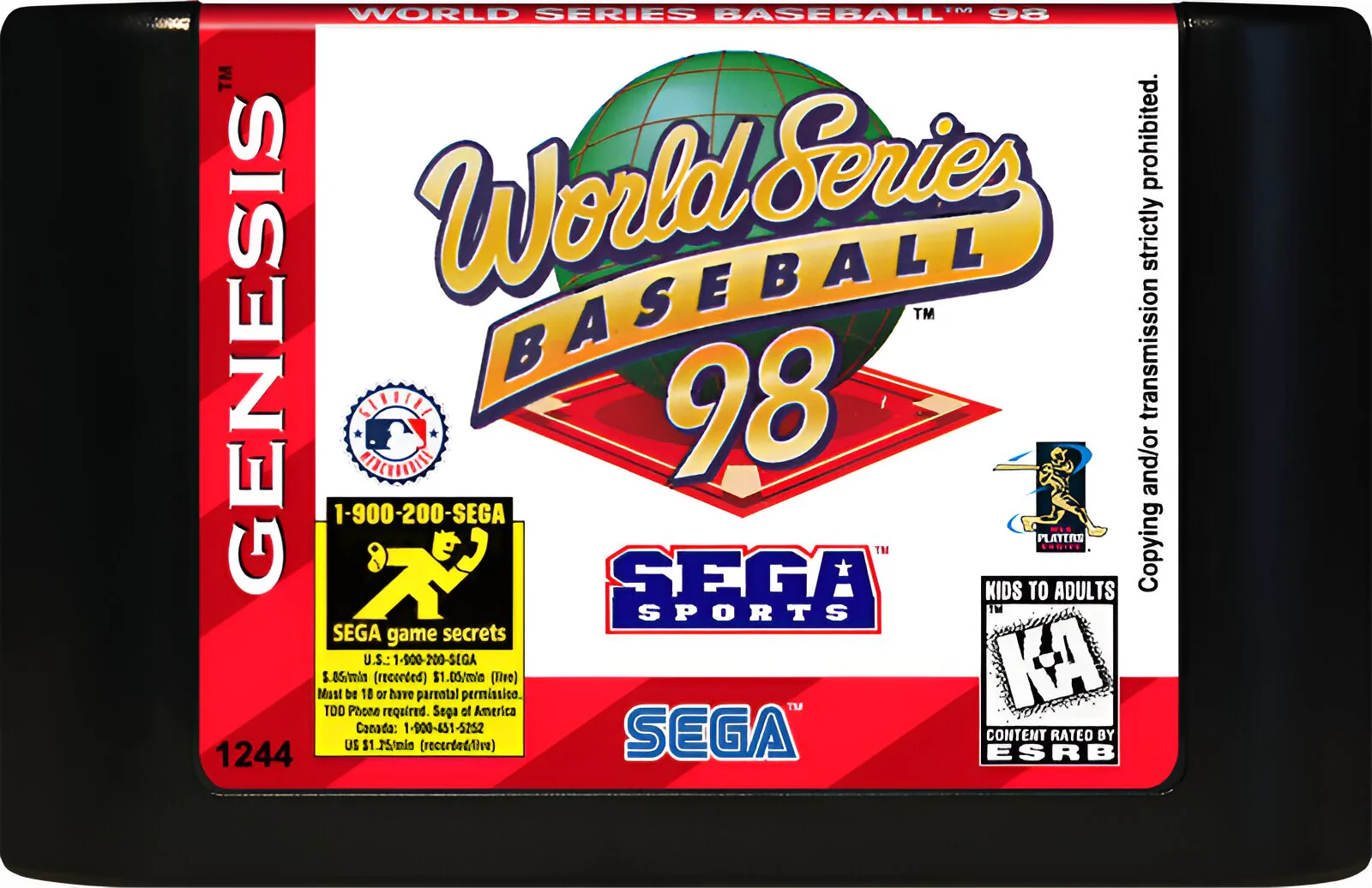 World Series Baseball 98 - Sega Genesis - Image 3