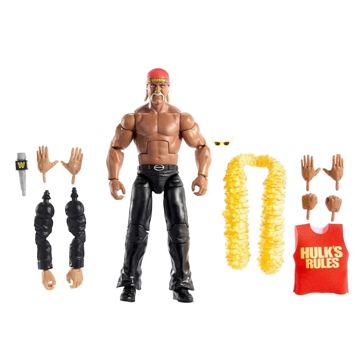 WWE WrestleMania Elite Hulk Hogan Action Figure - Image 3
