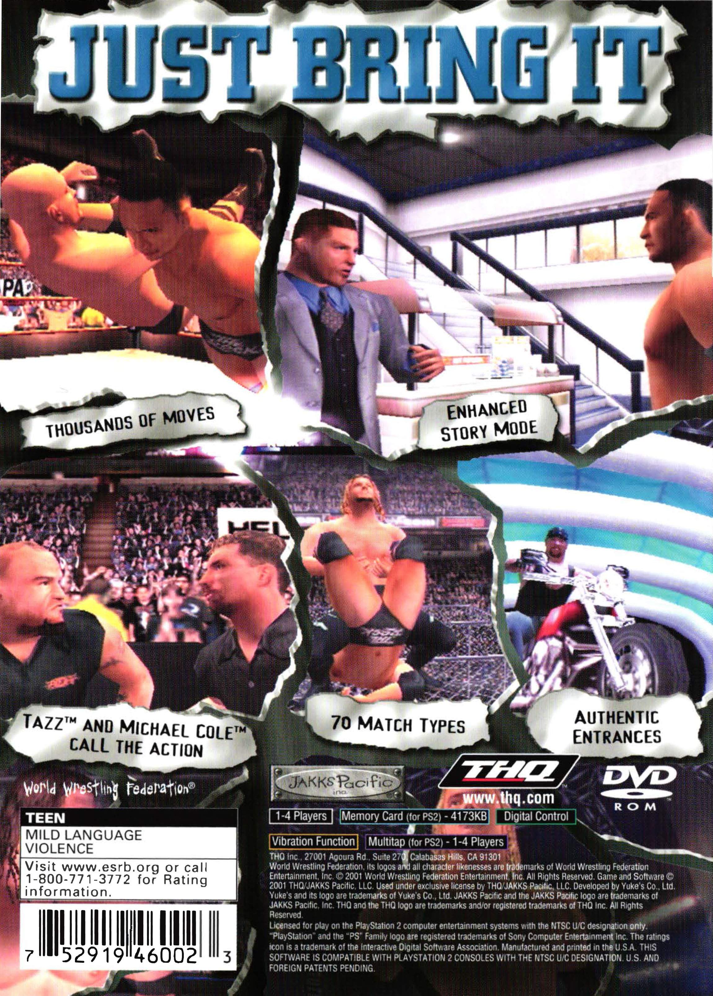 WWF Smackdown: Just Bring It - PlayStation 2 - Image 2