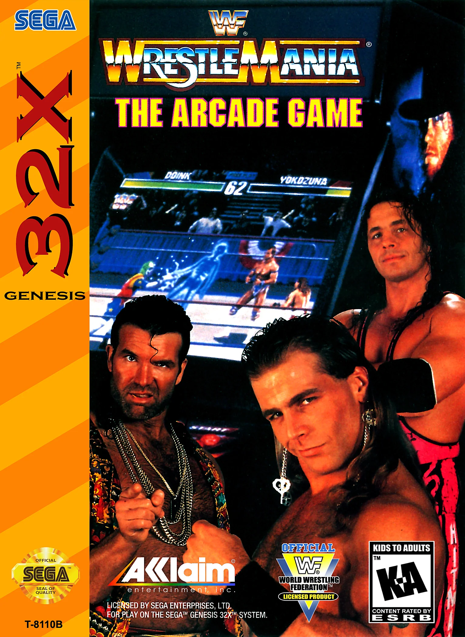 WWF Wrestlemania: The Arcade Game 32X - Sega Genesis