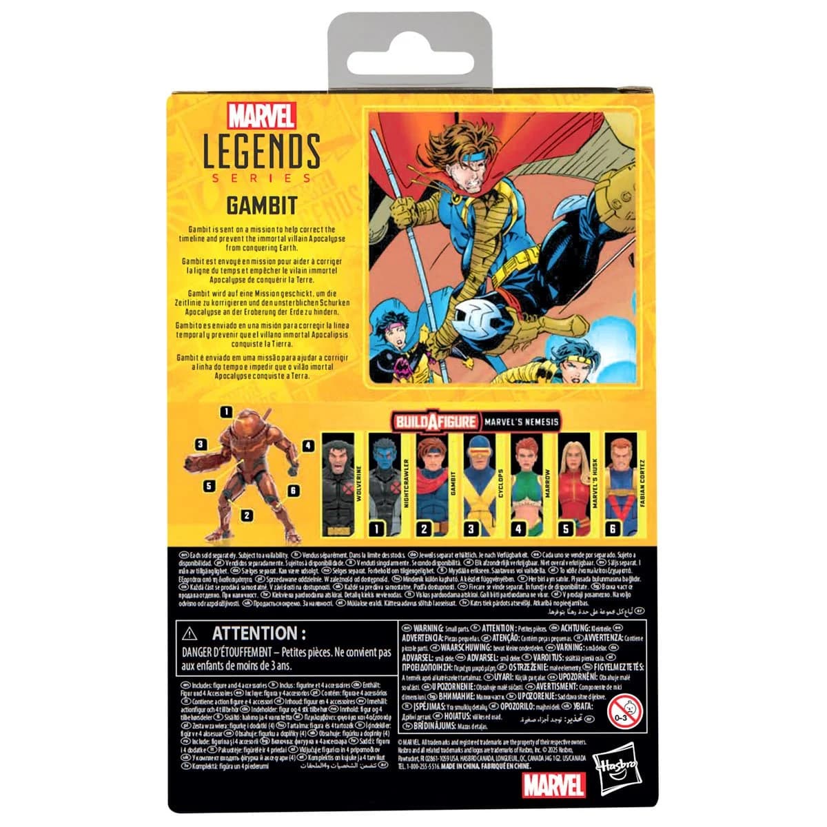 Marvel Legends X-Men Age of Apocalypse Gambit 6" Action Figure - Image 2