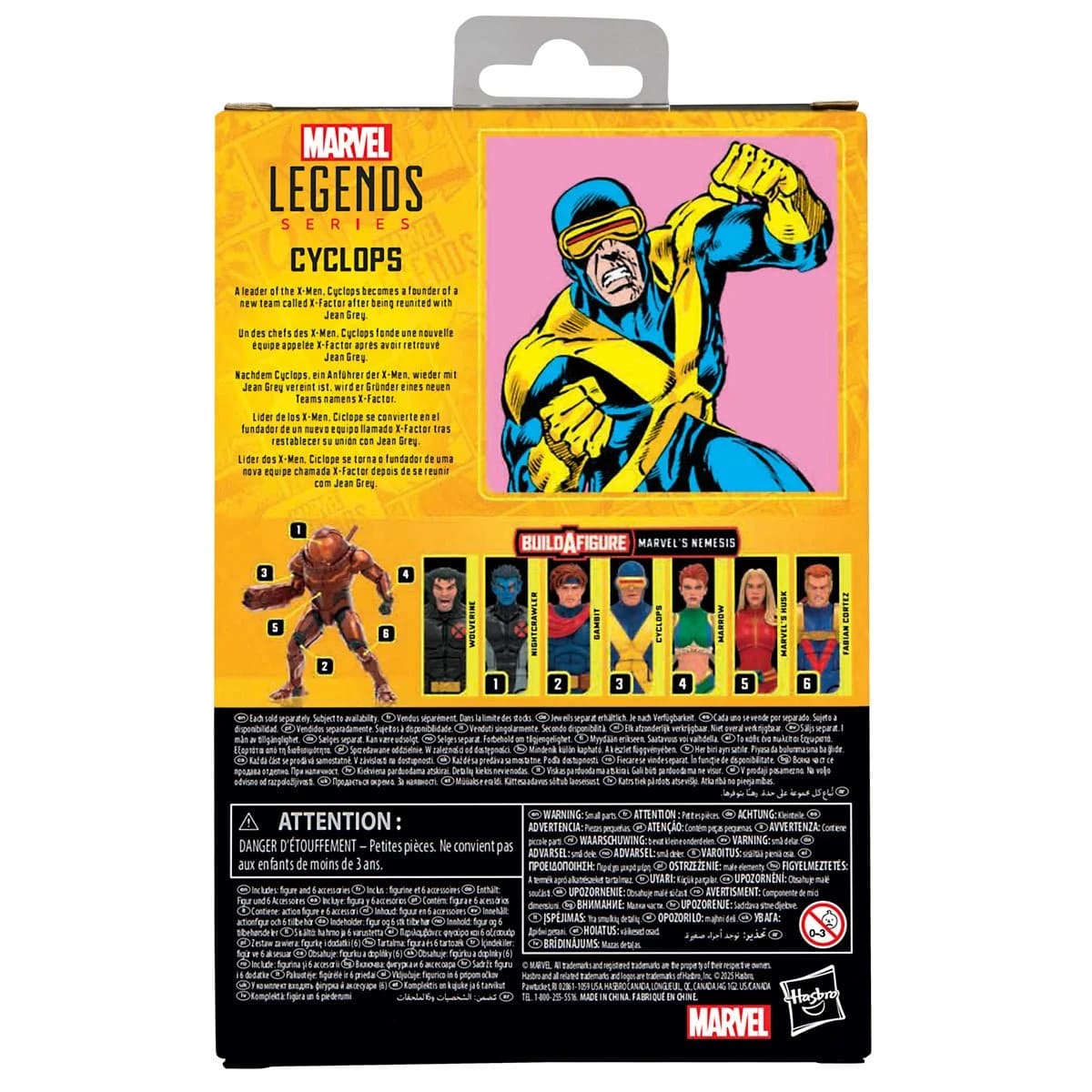 Marvel Legends X-Men X-Factor Cyclops 6" Action Figure - Image 2