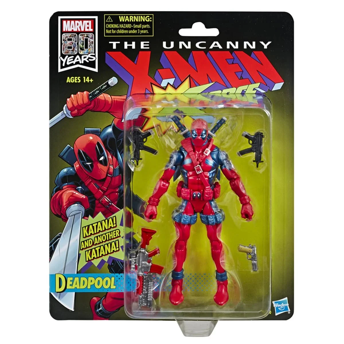 Marvel Legends X-Men Retro 6" Deadpool Action Figure