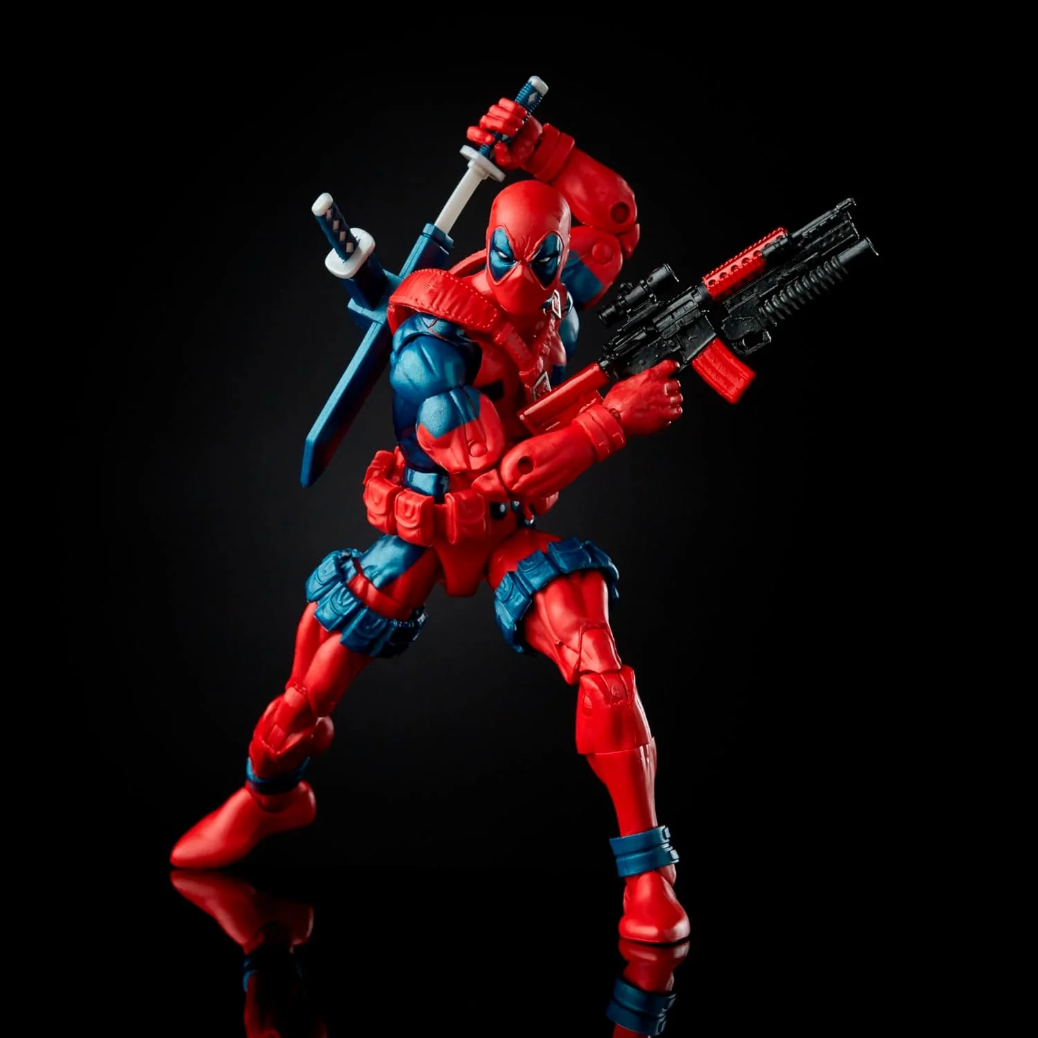 Marvel Legends X-Men Retro 6" Deadpool Action Figure - Image 6