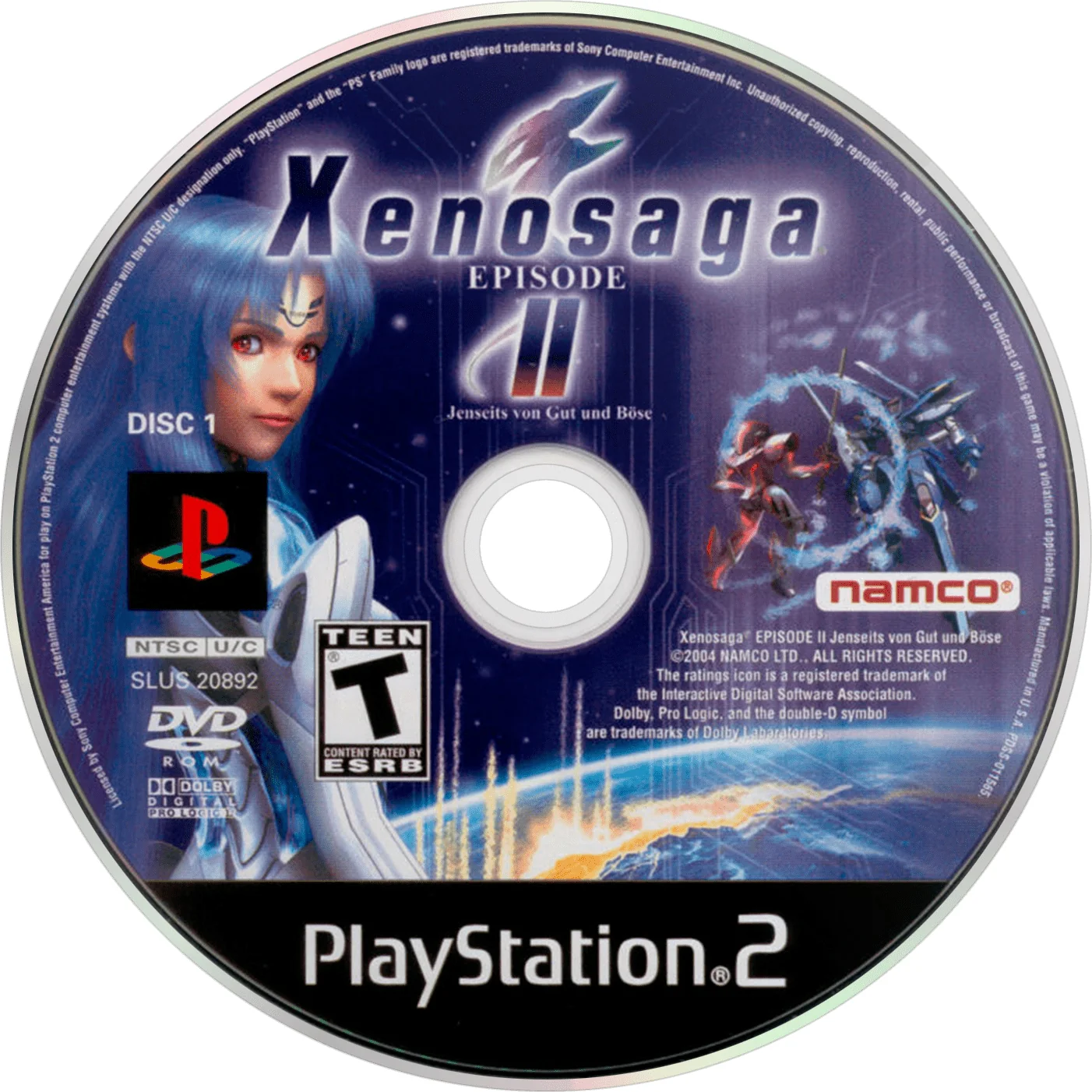 Xenosaga Episode II: Jenseits Von Gut und Bose [2 Discs] - PlayStation 2 - Image 3