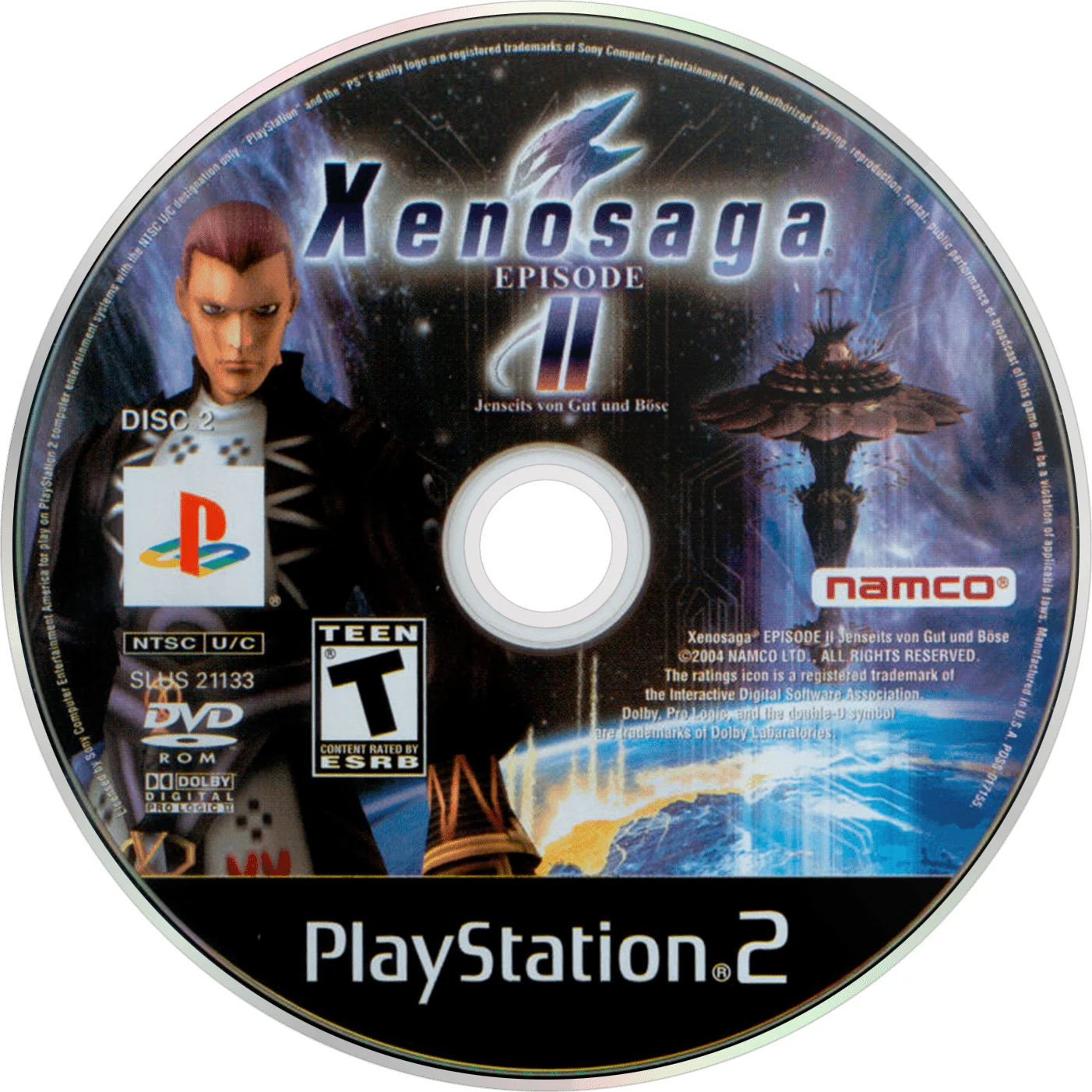 Xenosaga Episode II: Jenseits Von Gut und Bose [2 Discs] - PlayStation 2 - Image 4