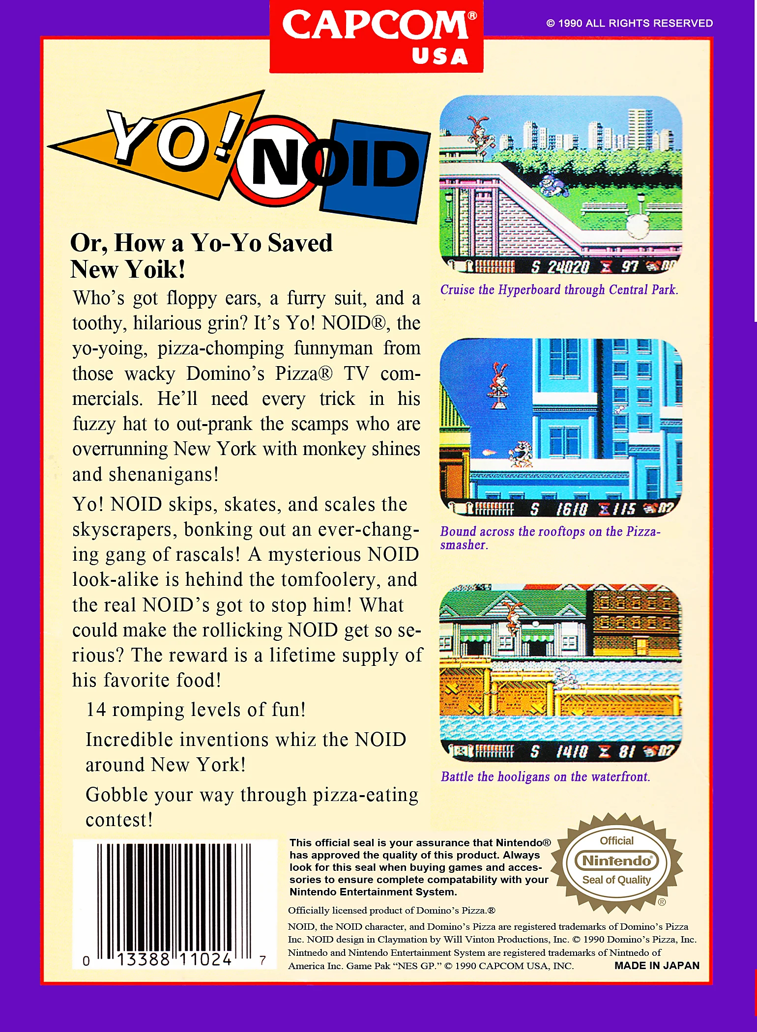 Yo Noid - NES - Image 2
