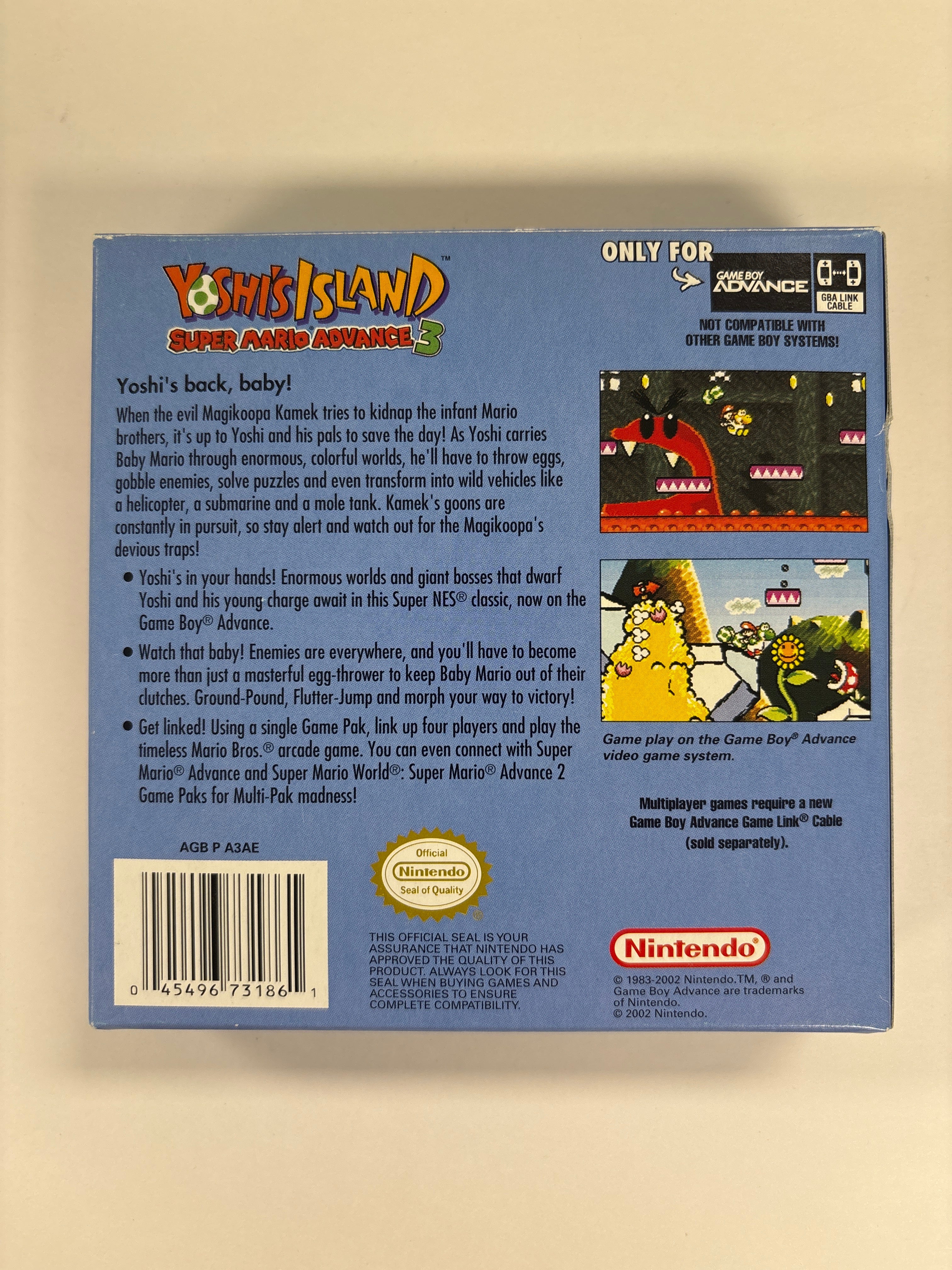 Yoshi's Island: Super Mario Advance 3 - Game Boy Advance Box & Manuals Only No Game - Image 3
