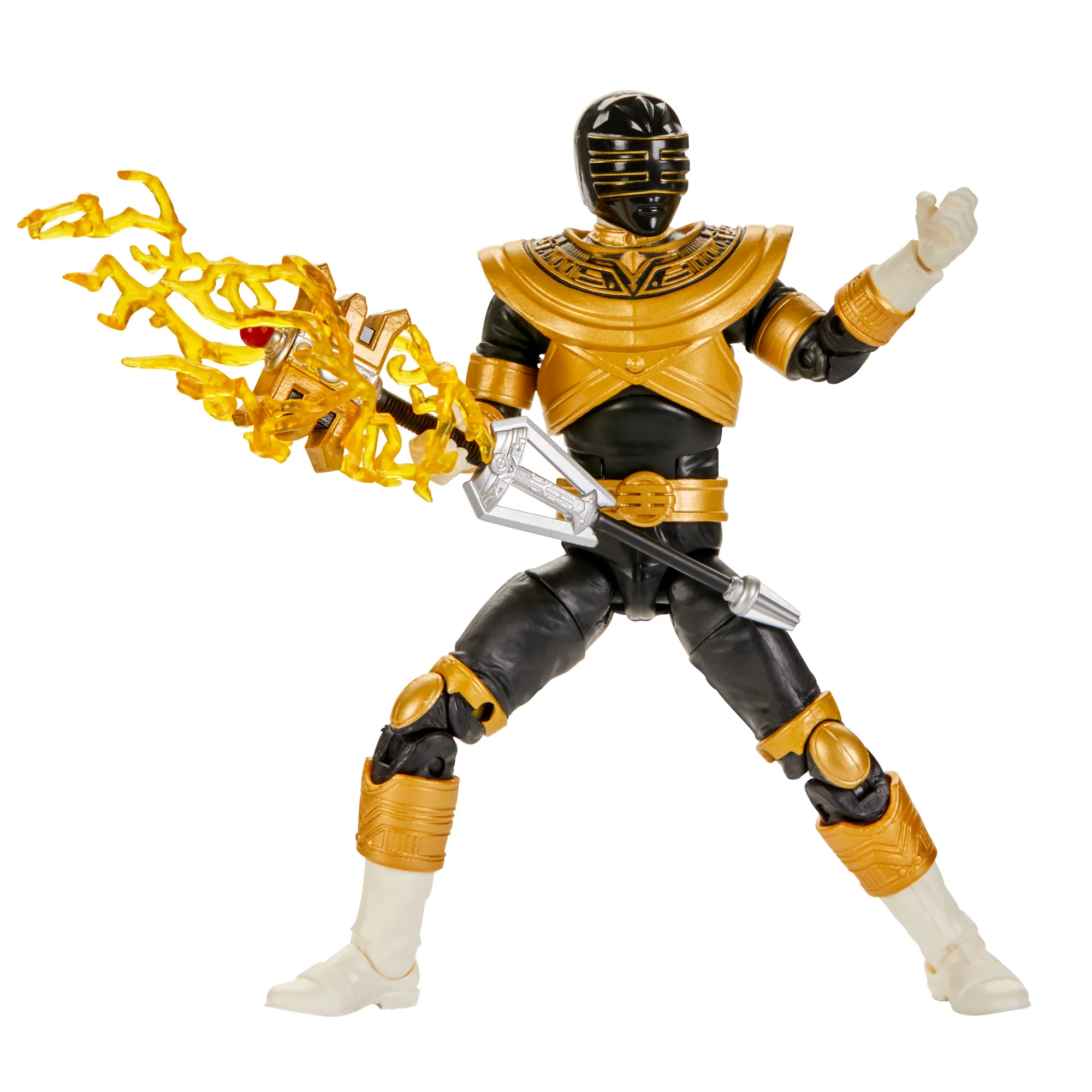 Power Rangers Lightning Collection Zeo Gold Ranger 6" Action Figure - Image 4