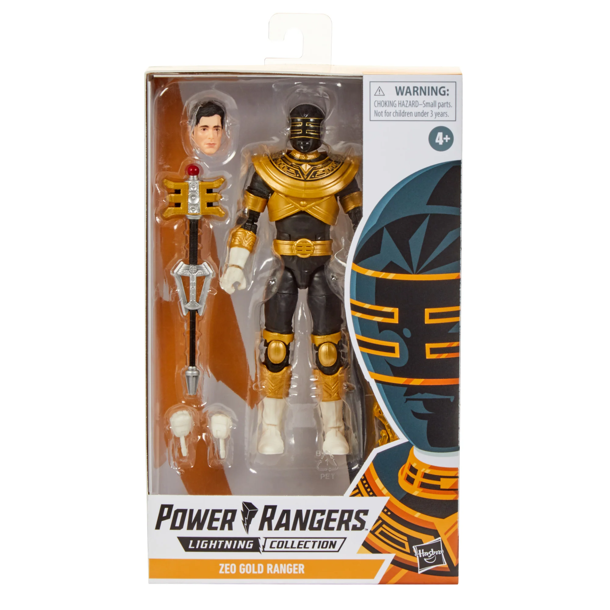 Power Rangers Lightning Collection Zeo Gold Ranger 6" Action Figure - Image 6