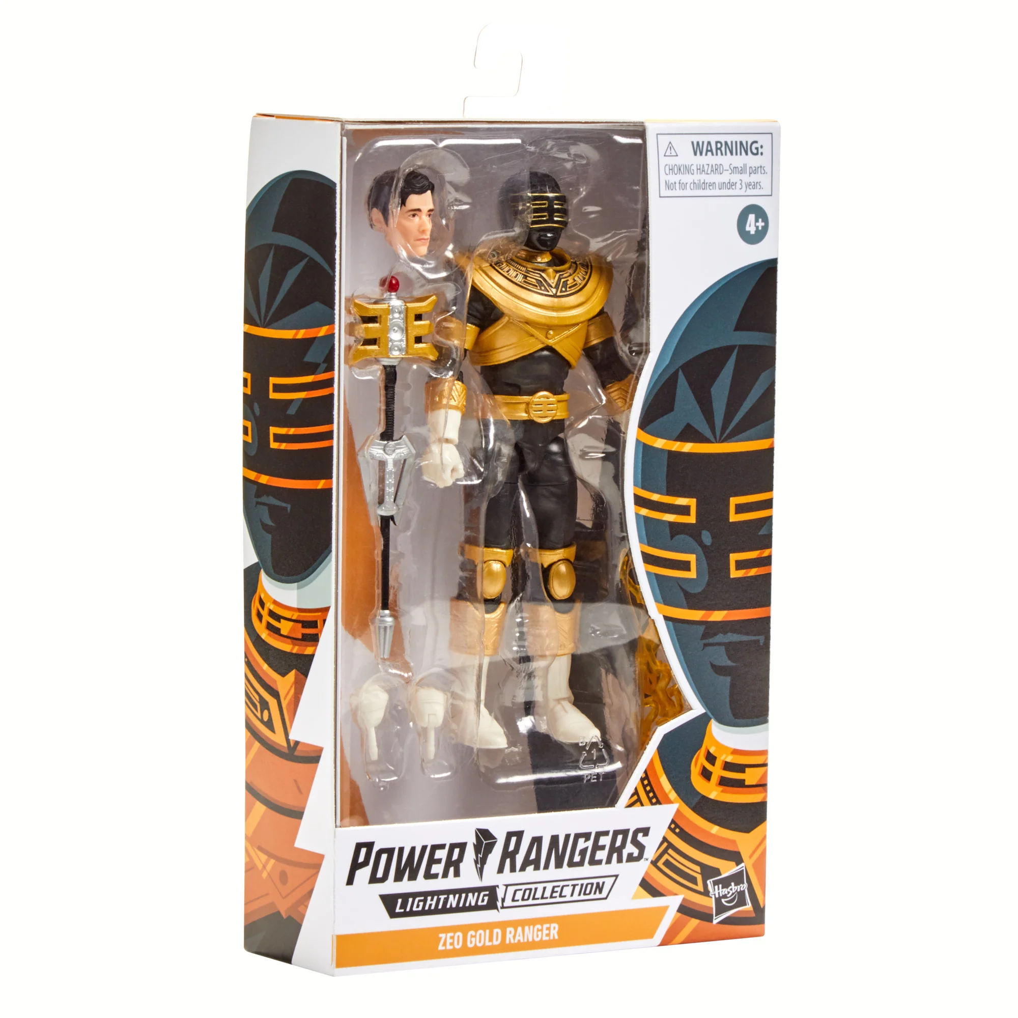 Power Rangers Lightning Collection Zeo Gold Ranger 6" Action Figure - Image 7